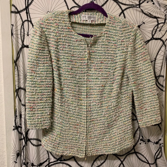 St. John Collection Jackets & Blazers - ST JOHN COLLECTION Multicolor Jacket